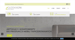 Desktop Screenshot of clockworkpolska.pl